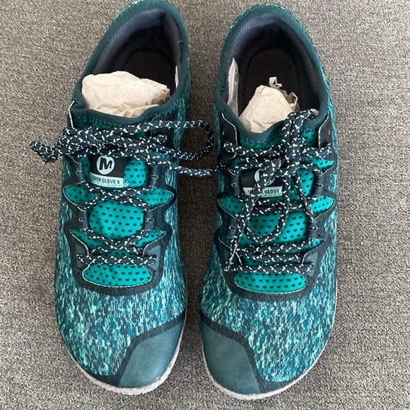 Merrell Vapor Glove 5 Women's Green Size 9